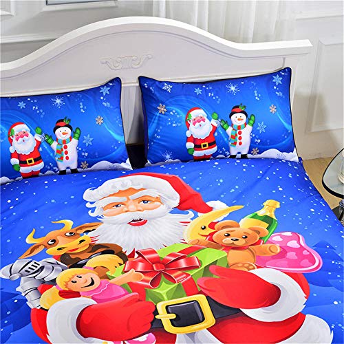 Housse de couette lavable sans repassage pour lit d'été - 3
