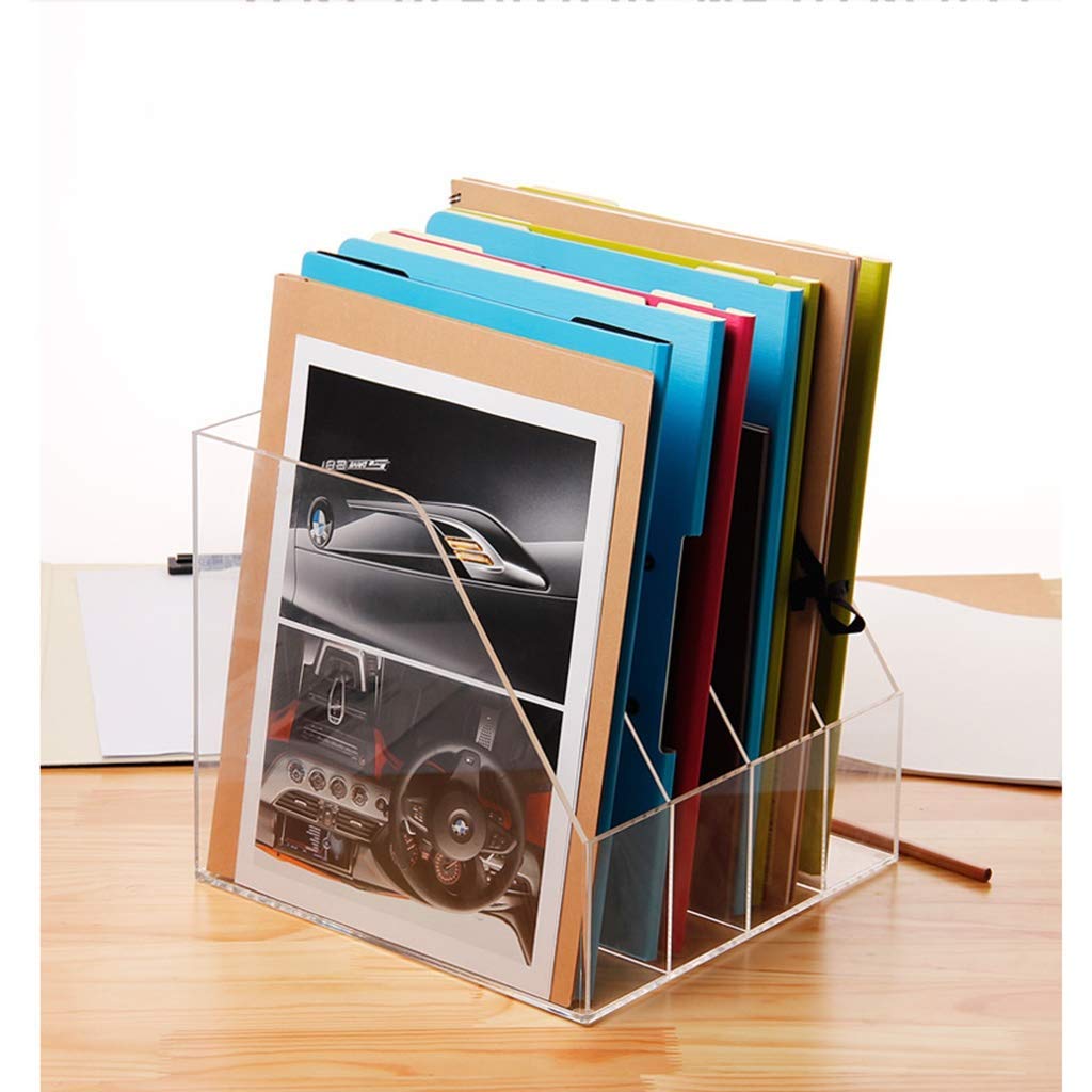 Acryl-DVD-Ausstellungsständer, Theater-Bar-Spiel-Disc-Sammelregal – klassifizierte Aufbewahrung, vollständig transparentes Café-CD-Aufbewahrungsregal (Farbe: klar, Größe: 26 * 26 * 24 cm)