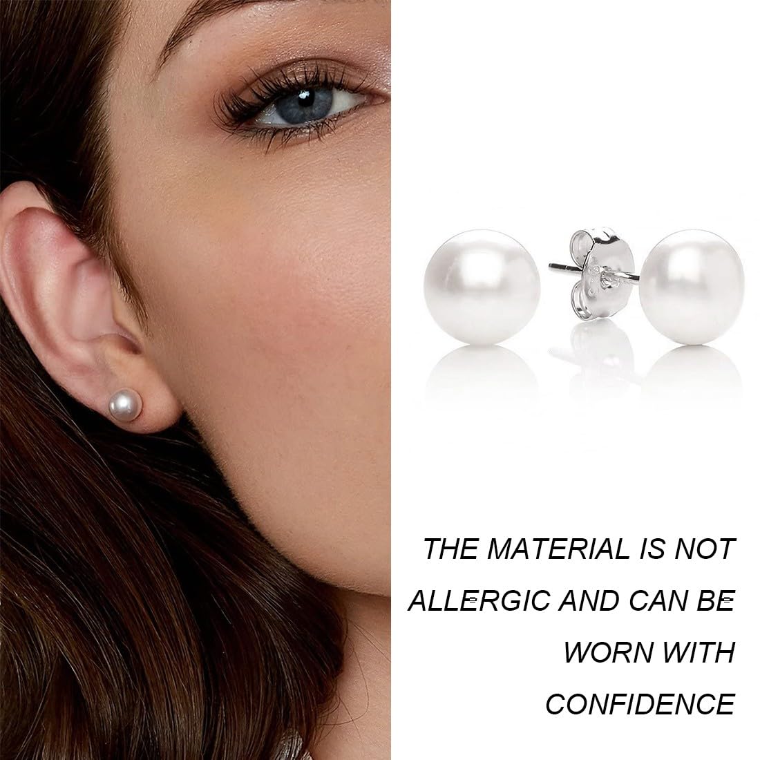Orecchini Perle Oro Orecchini Borchie Con Perla D'acqua Dolce 16 Mm - Placcati Oro 24K, Pietra Verde CZ, Perfetti Per Un Look Elegante Lingotto Oro 24 Kt
