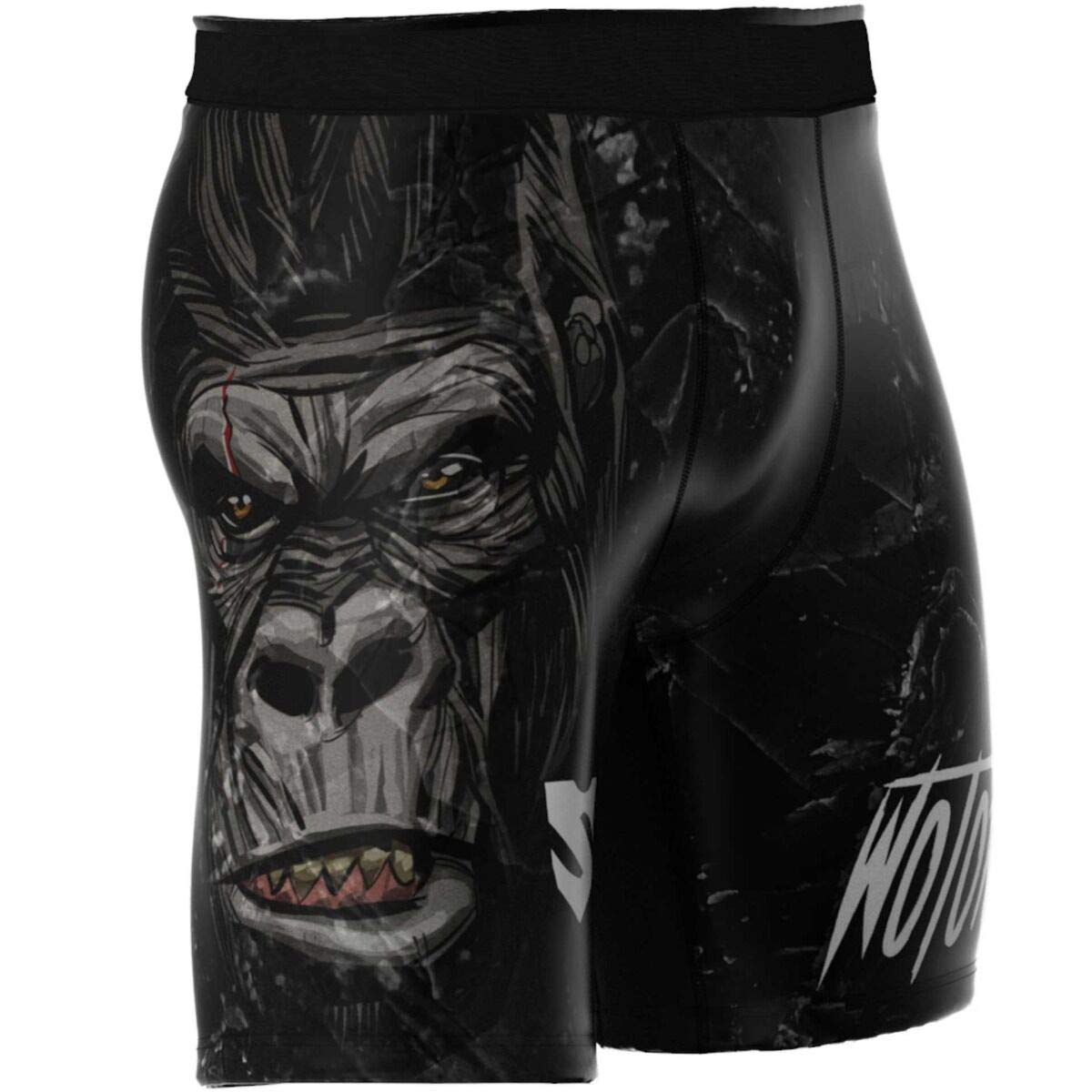 SMMASH Vale Tudo Pantaloncini Sportivi Uomo Boxe MMA BJJ Grappling Krav Maga Kickboxing Muay Thai, Shorts Pantaloni Sportivi Antibatterico Pantaloncini Uomo, Prodotto nell'Unione Europea