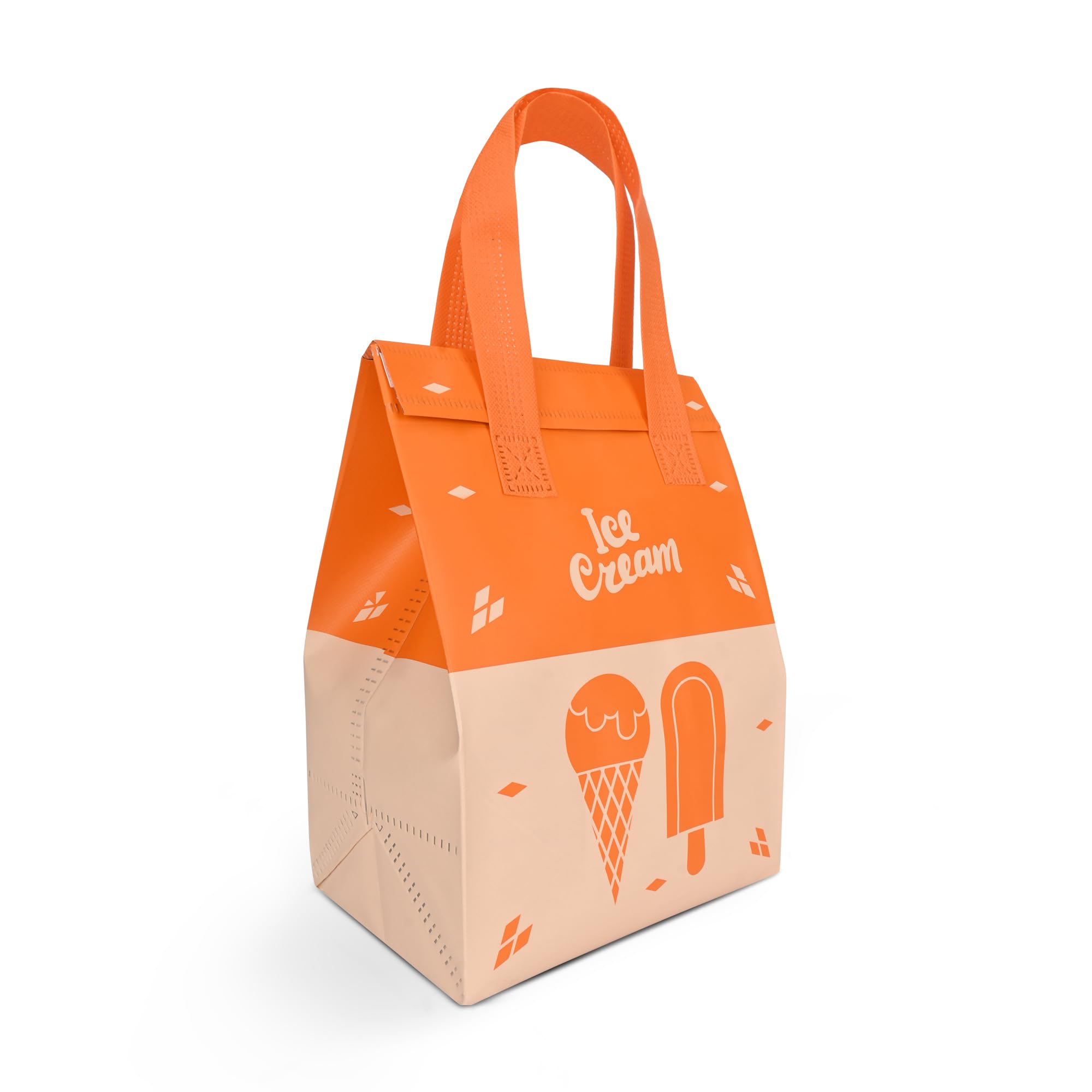 Insulated Ice Cream Carry Bags for Delivery | Thermal Frozen Food