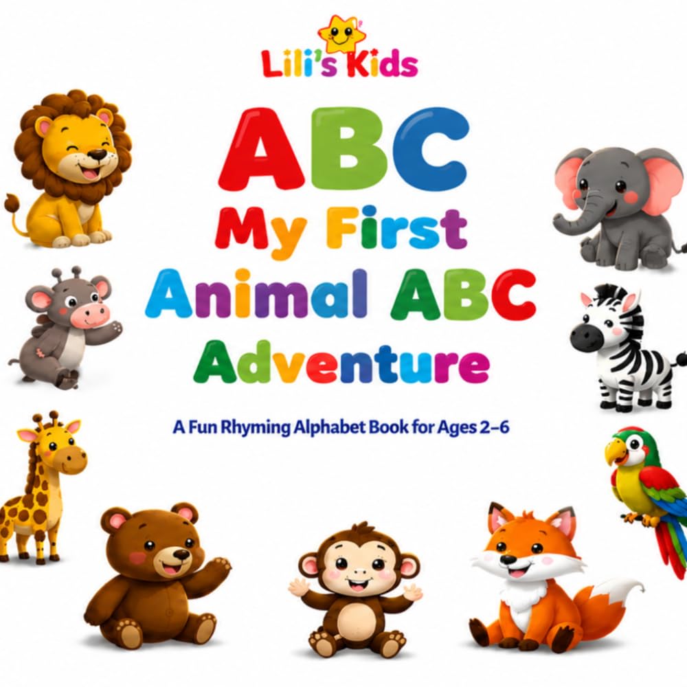 My First Animal ABC Adventure: A Fun Rhyming Alphabet Book for Toddlers, Preschoolers, and Kindergarten (Lillis-Kids)