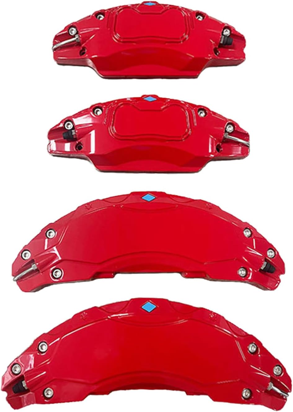 Aero-Enhanced Brake Caliper Shielding Setup- Heat-Dissipating Aluminum Cover LonSteel Mounts Vehicle-Specific Design Secure Brake Caliper Cover Installation