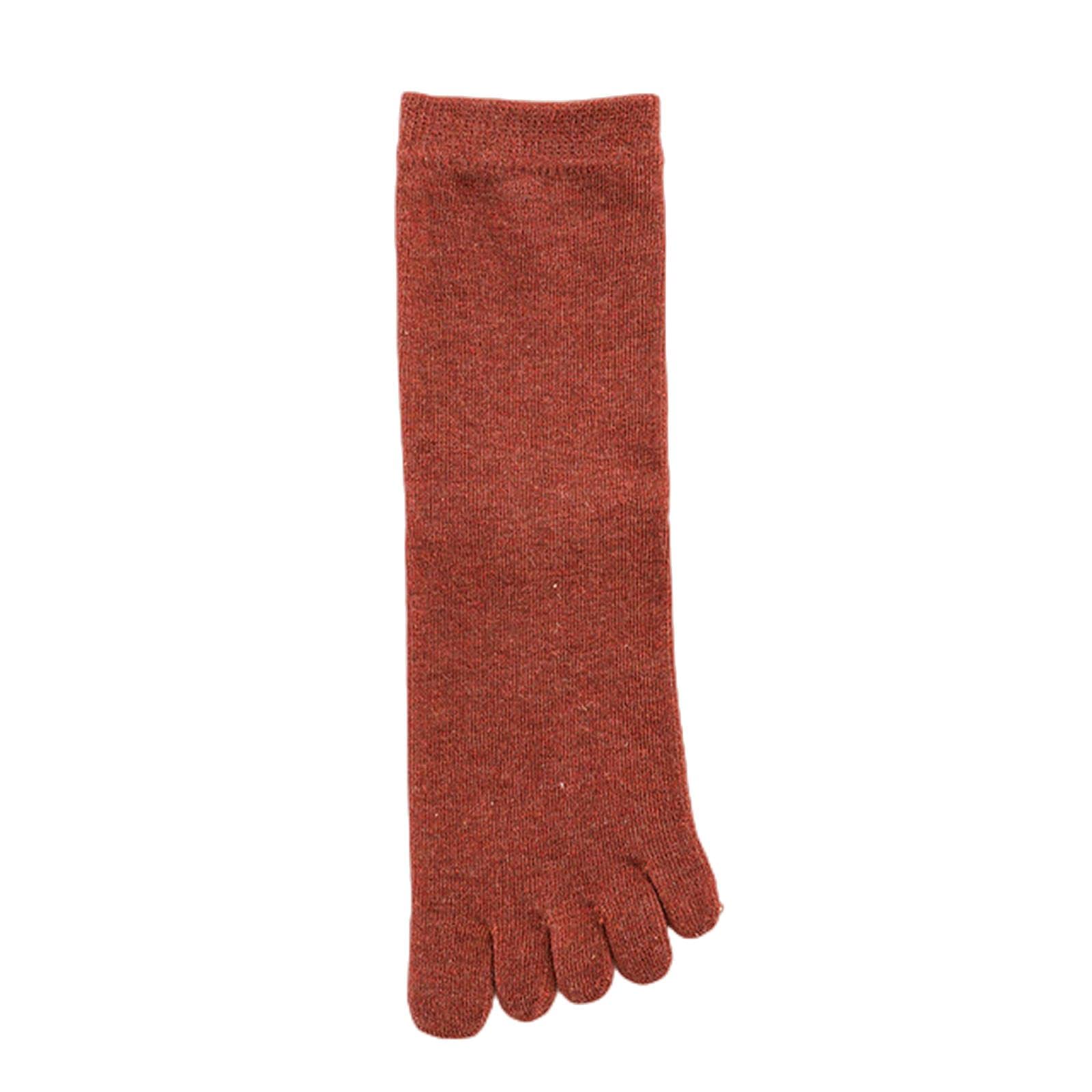 MOGSA Lot de 3 paires de chaussettes à orteils pour femme 5 doigts