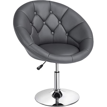 tufted round chair