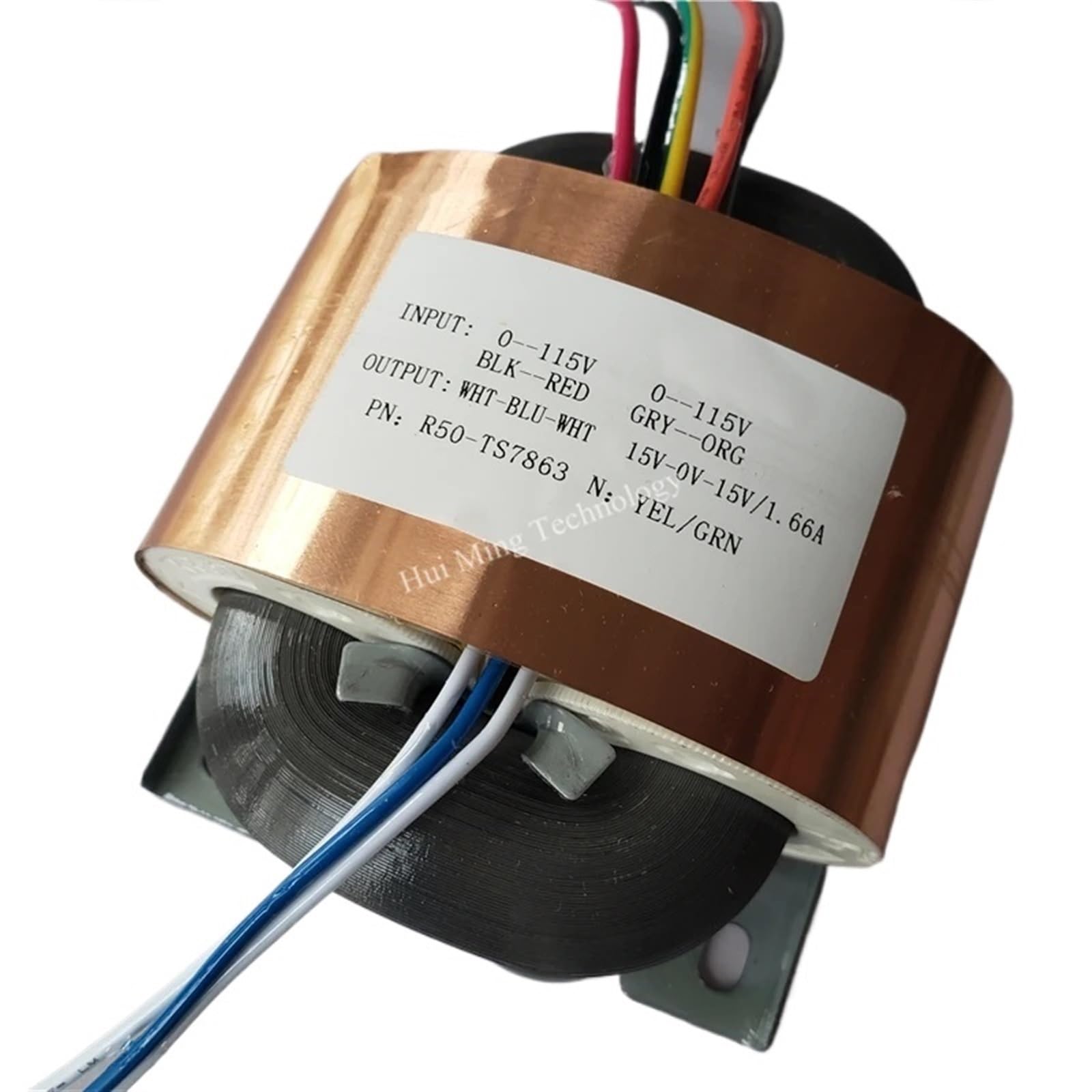 R Core 50 W R50 podwójny 15 V R typ 230 V do 15 V-0-15 V niestandardowy z miedzianą osłoną wzmacniaczem mocy wstępnego dekodera (220 V do 15 V-0-15 V)