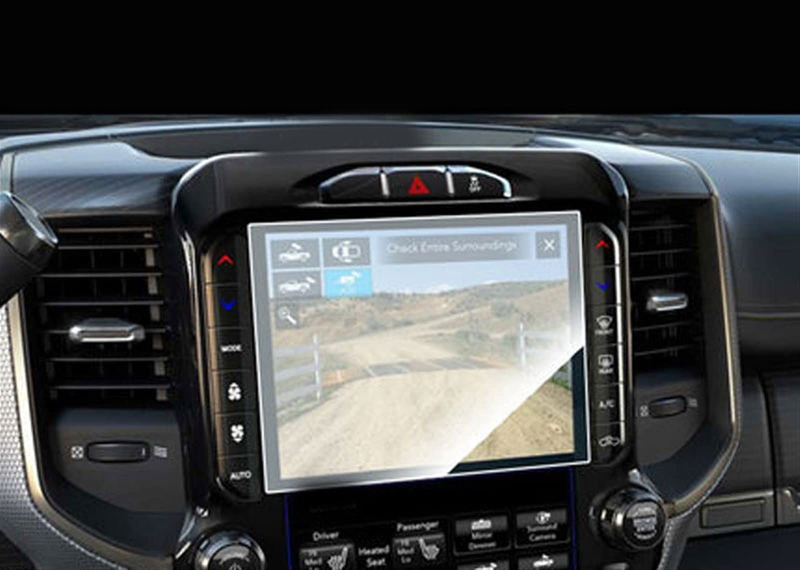 Écran tactile Dodge Ram 1500 protecteur verre trempé navigation GPS auto 8.4 pouces