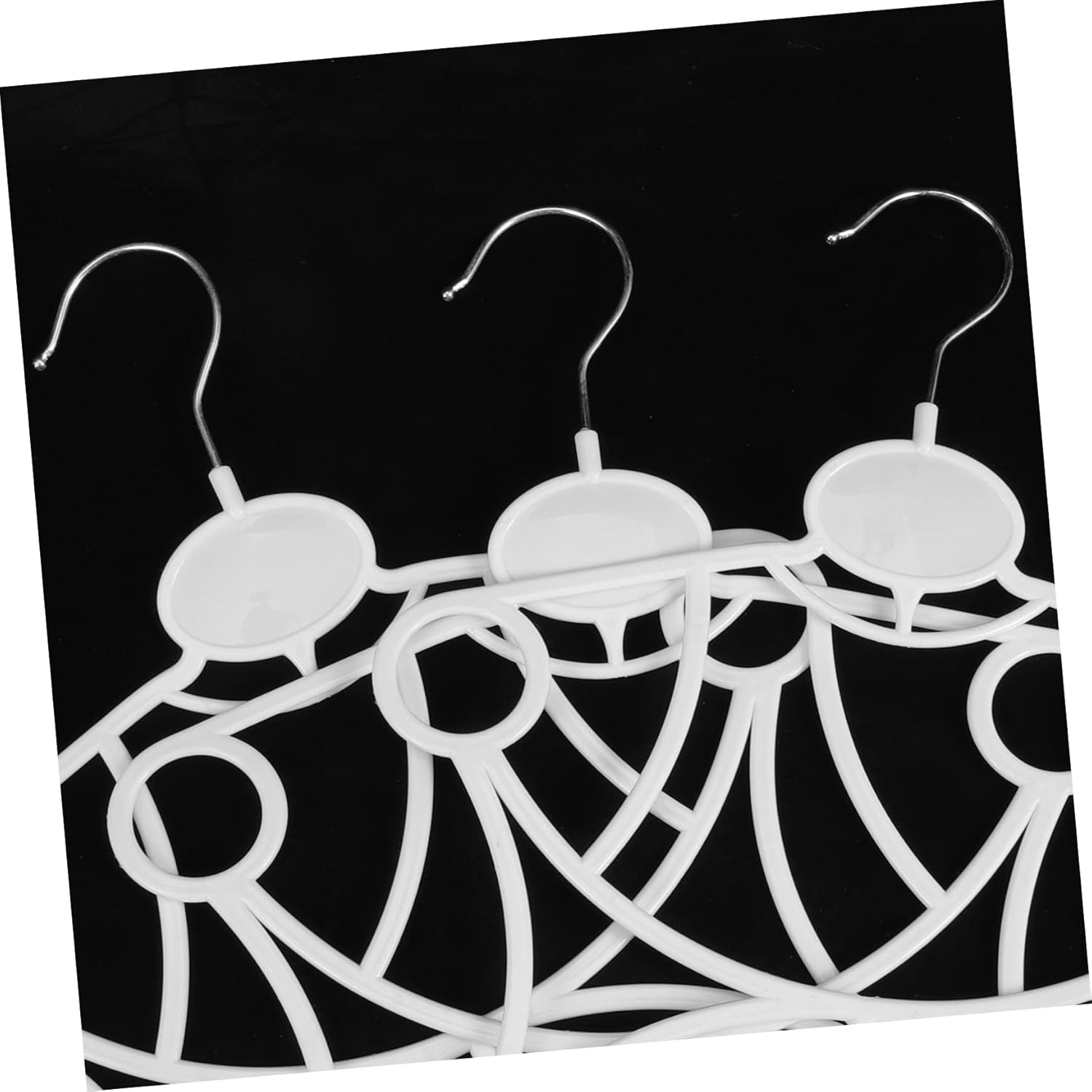 4sets Clothes Hangers for Closet Kids Hangers Clips Childrens Laundry Racks 10pcs*4