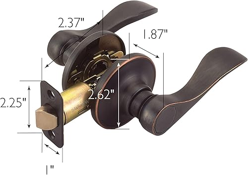 Miniatura 2 de Design House Springdale manijas para puertas, 700526