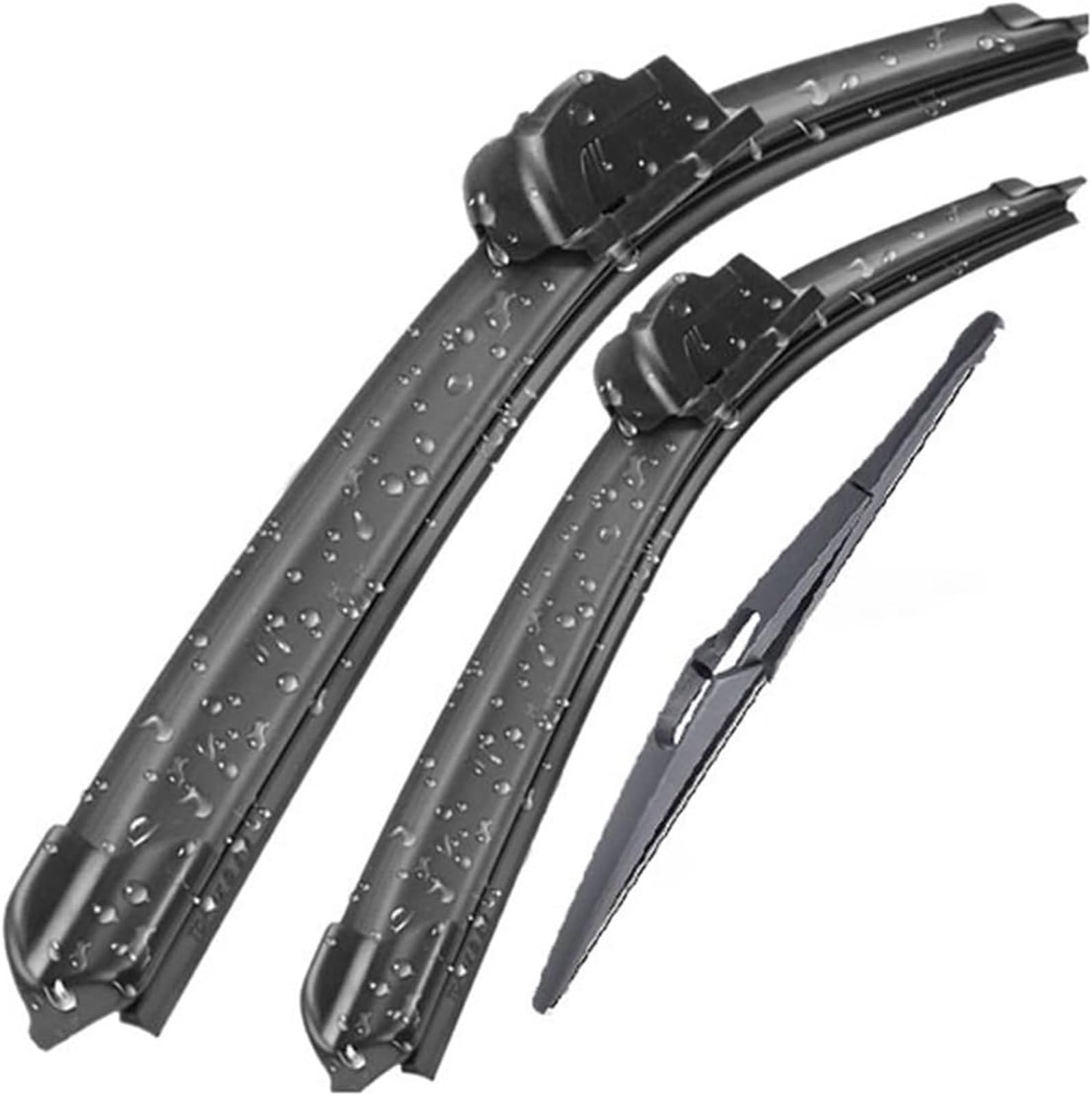 limpiaparabrisas Juego de escobillas limpiaparabrisas delanteras y traseras para Nissan para Micra.