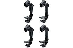 Durable Drum Microphone Holder for Precise Audio Capture