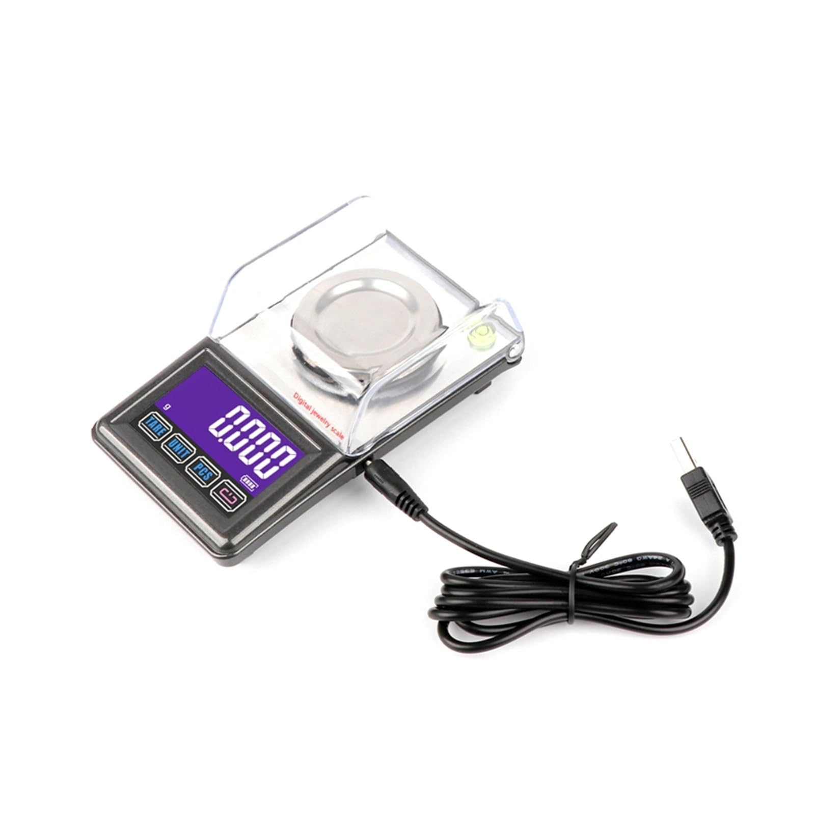 Bilance digitali, Bilancia digitale milligrammo di precisione da 0,001 g, gioielli con controllo touch(50gx0.001)