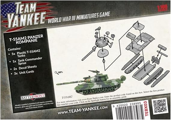 World War III Team Yankee: East German T-55AM2 Panzer Kompanie