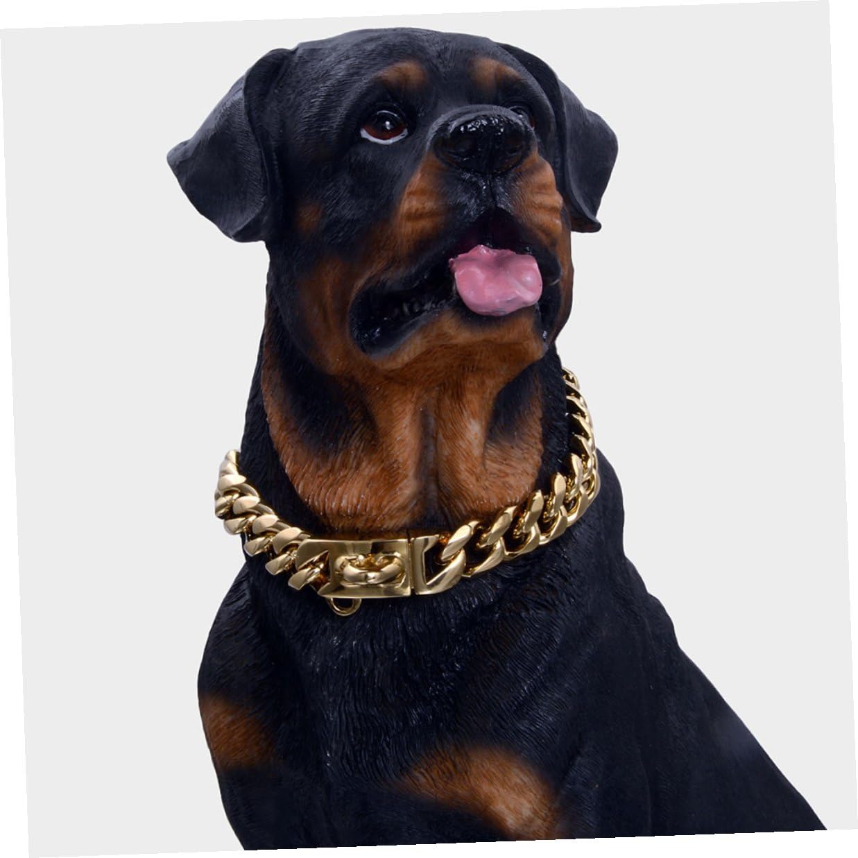 SUPVOX Collare per Cani Resistente all Usura in Acciaio Inossidabile Design Elegante per Cuccioli Adatto Piccoli Animali Domestici come Gatti e Cani Accessorio per Foto e Occasioni Specia