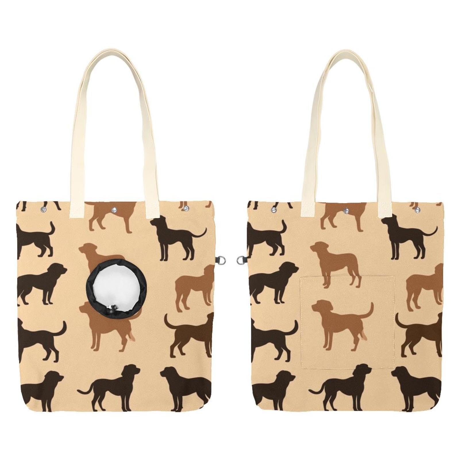 Sac à bandoulière en toile pour animaux de compagnie de petite taille