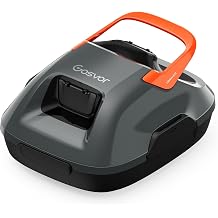 Gosvor Cordless Robotic Pool Cleaner, Pool Vacuum for Above Ground Pool Lasts 90 Min, Portable, Self-Parking, Ideal for Flat Above-Ground Pools up to 860 sq.ft