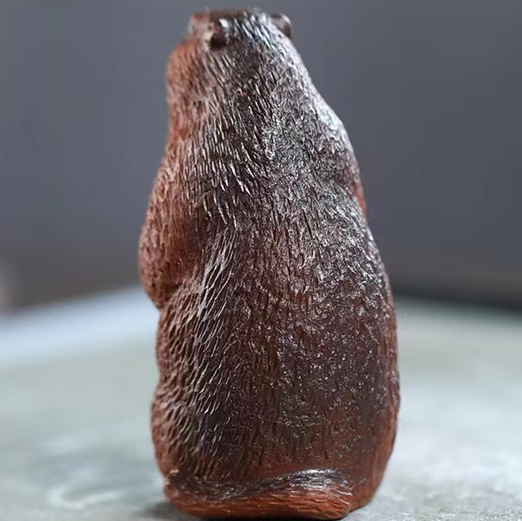 Amazon.co.jp: 萌え かわいい プレーリードッグ 置物 オブジェ 動物