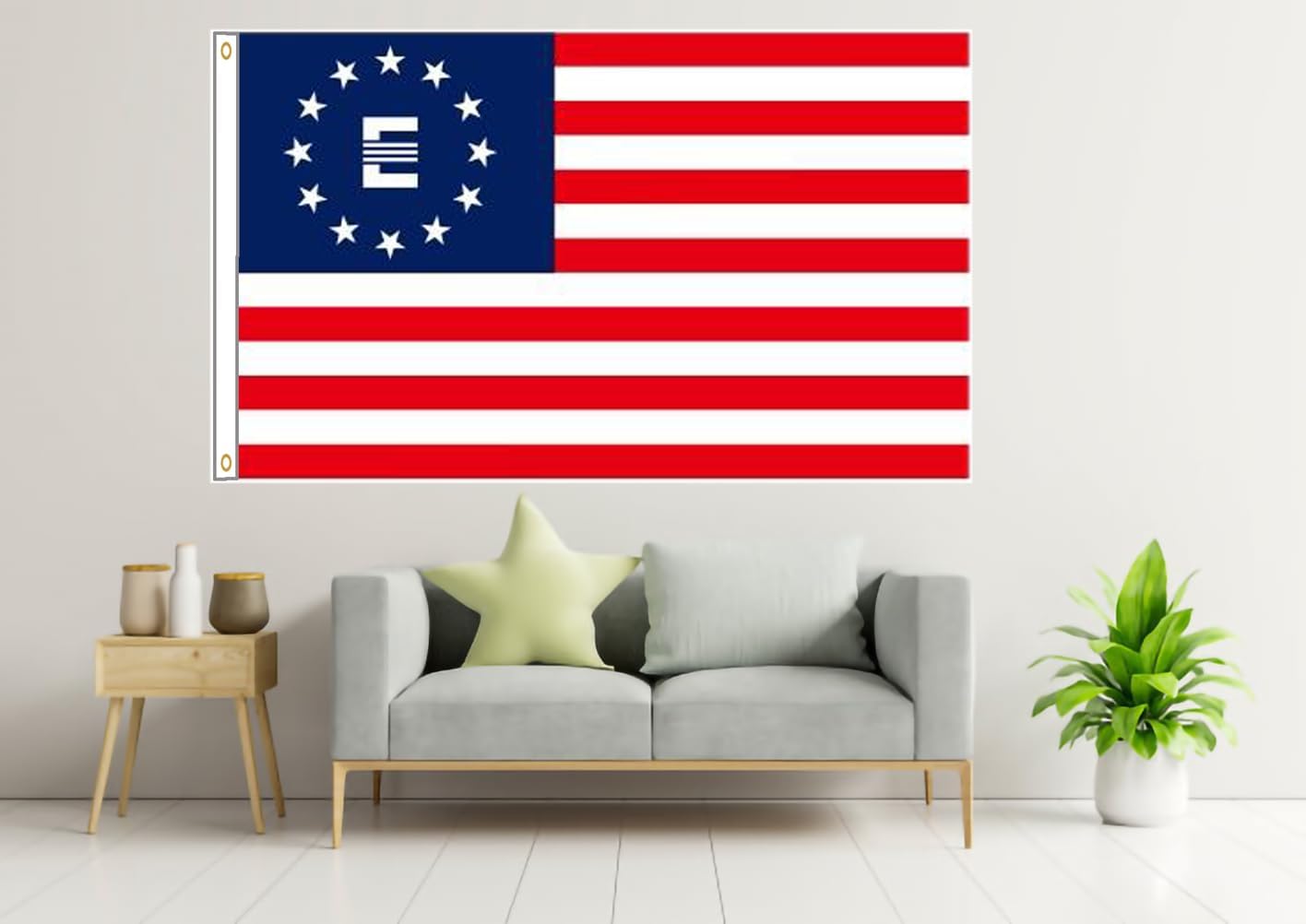 Enclave American Flag 3x5ft Banner Polyester Flag For Garage Room Man Cave - Image 2