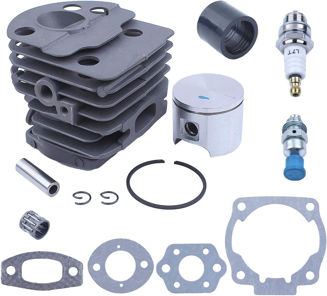 Replacement Parts Premium Cylinder Piston Kit Fit for 50 51 55 55 Rancher - Complete Set OEM 503 60 91 71 503 16 16 02 501 76 18 02