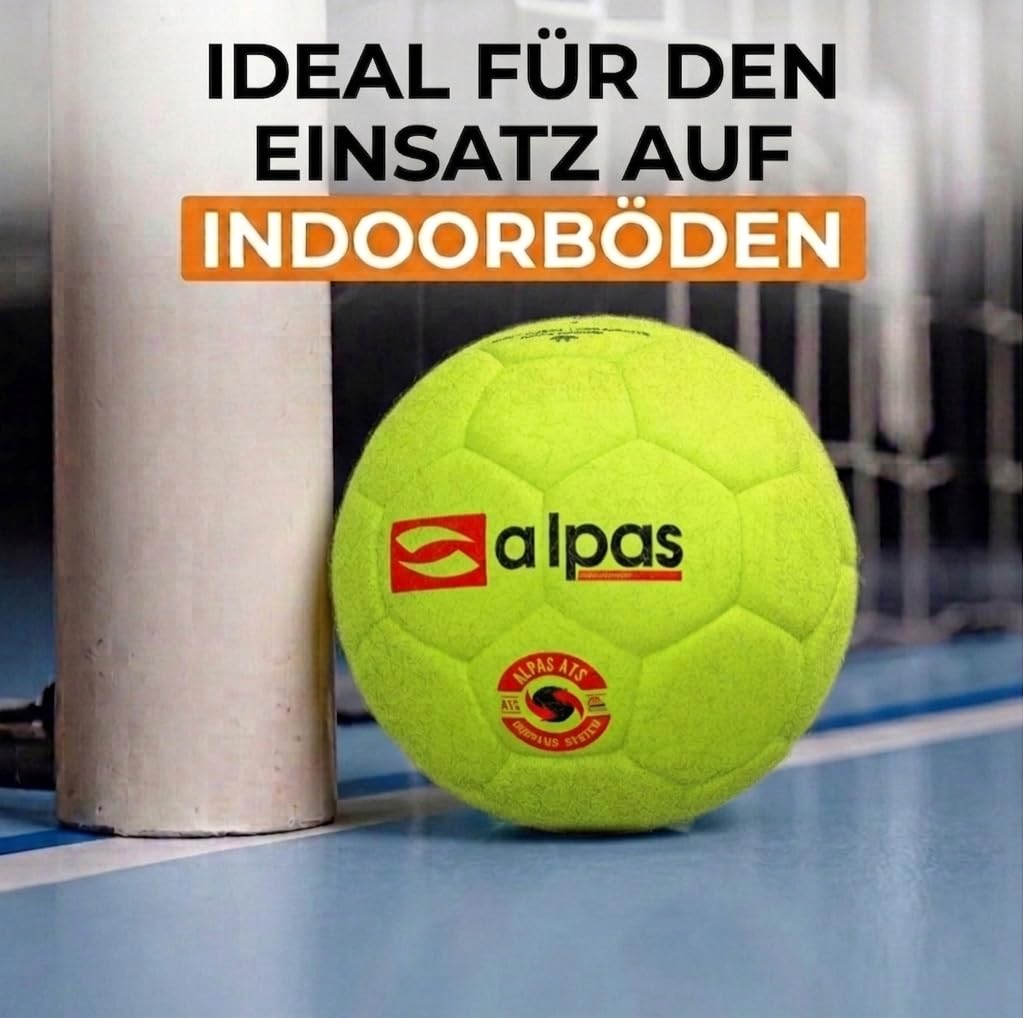 alpas Filz 2.0 Hallenball/Hallenfußball/Indoorfußball in Gr. 4 oder 5