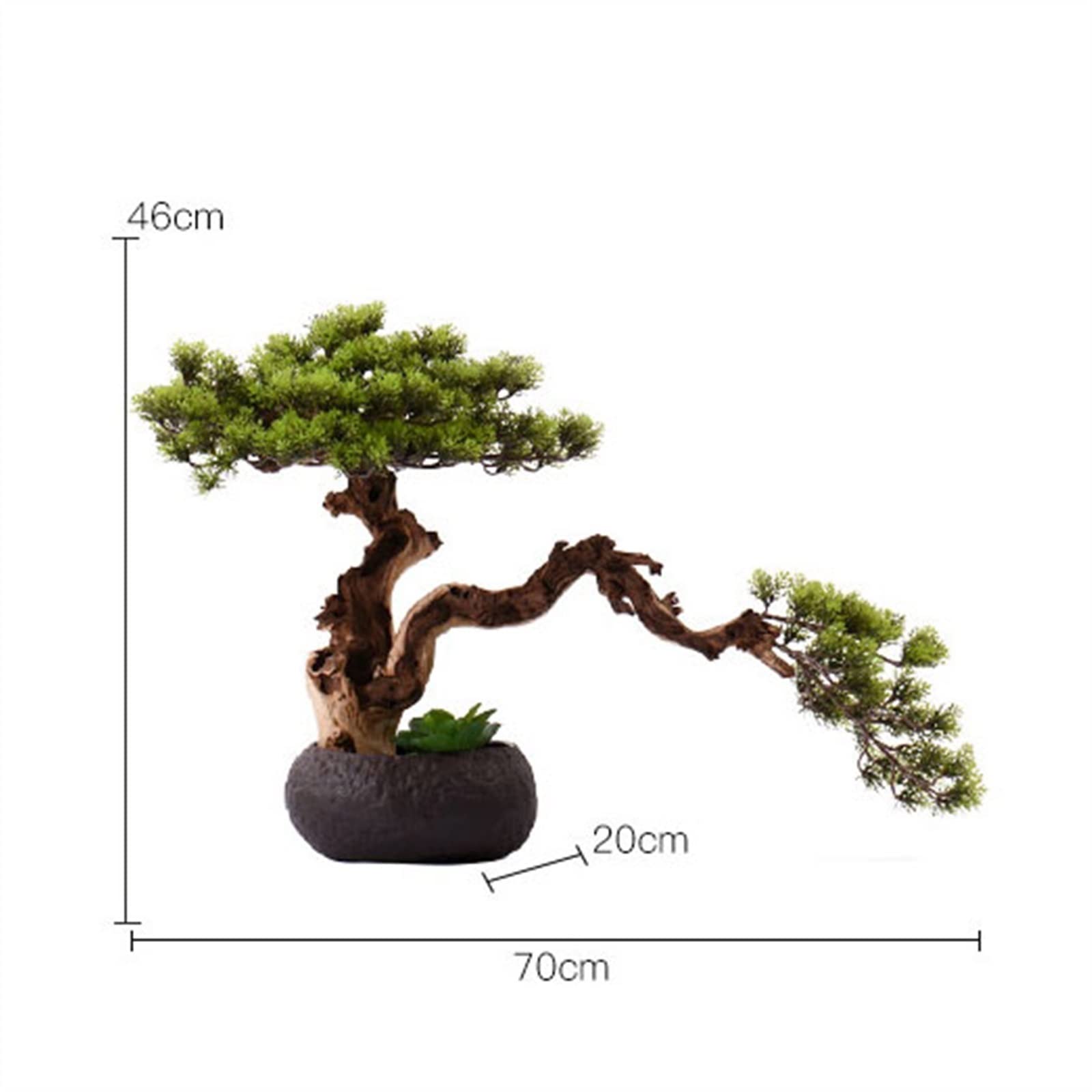 Árbol bonsái Artificial pequeño, árbol bonsái Artificial, planta en maceta Falsa, adornos de maceta de árbol Falso, plantas bonsái artificiales decorativas para El hogar, decoració