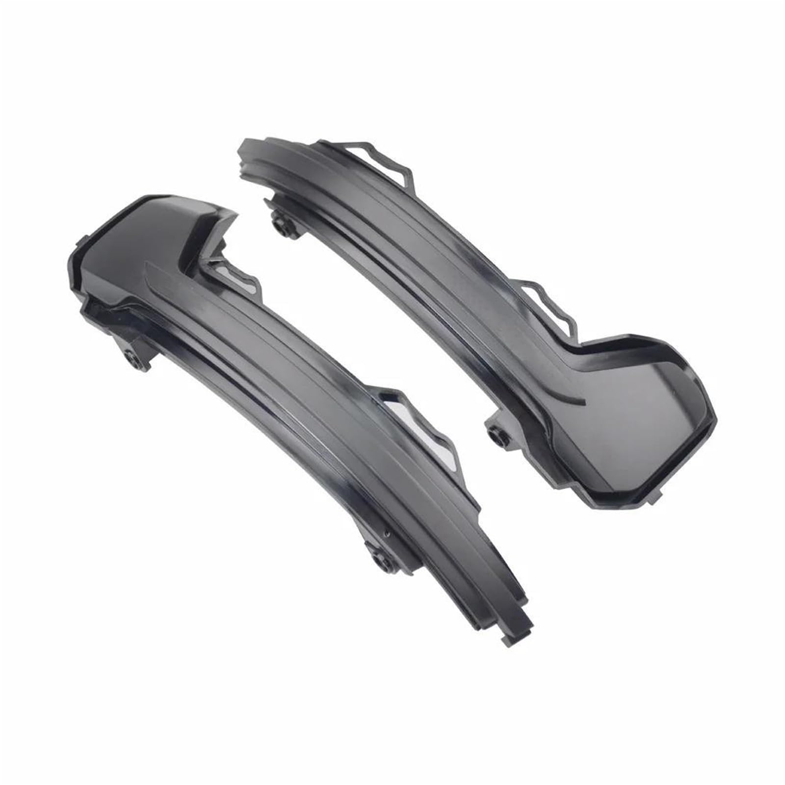 Intermitentes LED Dinámicos Retrovisores Para VW Para Tiguan MK2 2017 2018 2019 2020 Para Touareg MK3 (Black shell)