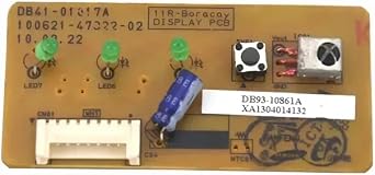 DB93-10861A Display PCB DB41-01017A Indoor Unit Signal Receiving Control Board Compatible For Samsung Air Conditioner Conditioning Part