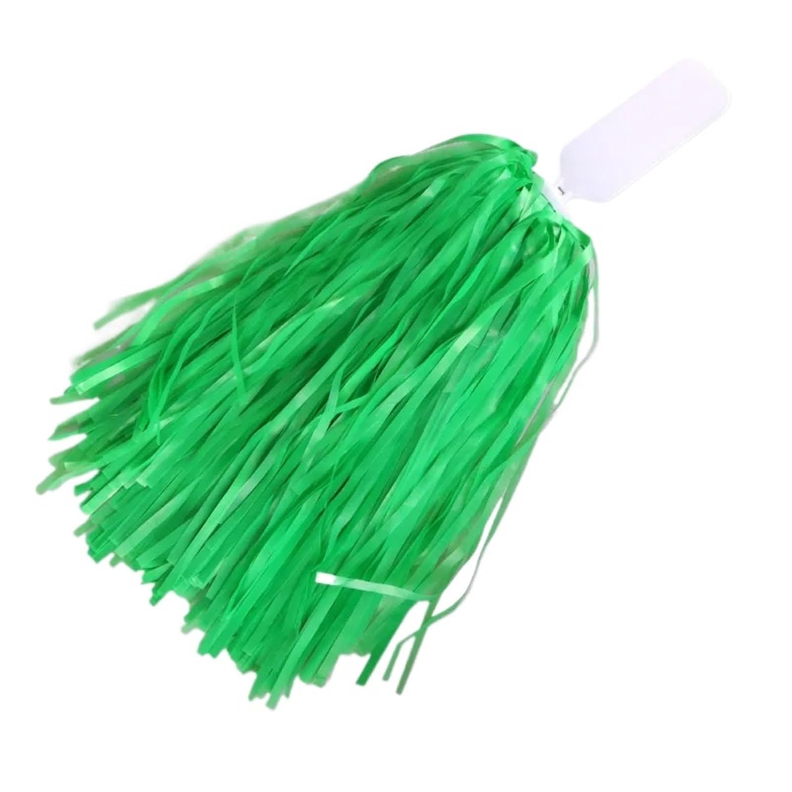 Aiqijohi Color3 Cheerleader Pom Poms Sparkly Cheer Balls With Handles For Cheerleading, Hand Dance
