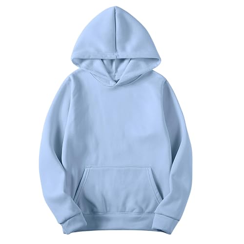 Hoodies for Men Womens Unisex Sweatshirts Hooded Pullover Casual Long Sleeve Tops Fall Outfits Fleece Regular Fit