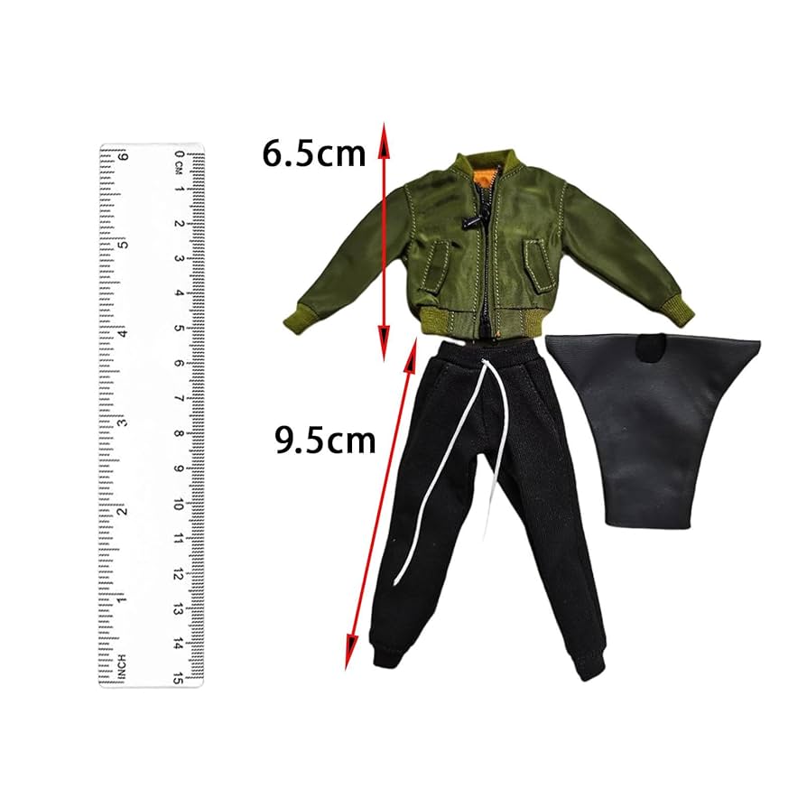 1/6フィギュア用衣装 レザースーツセットCC163ver2※ジョイント式ブーツ Amazon | ZYTOYS 1/6フィギュア 男性 PU コート ジャケット