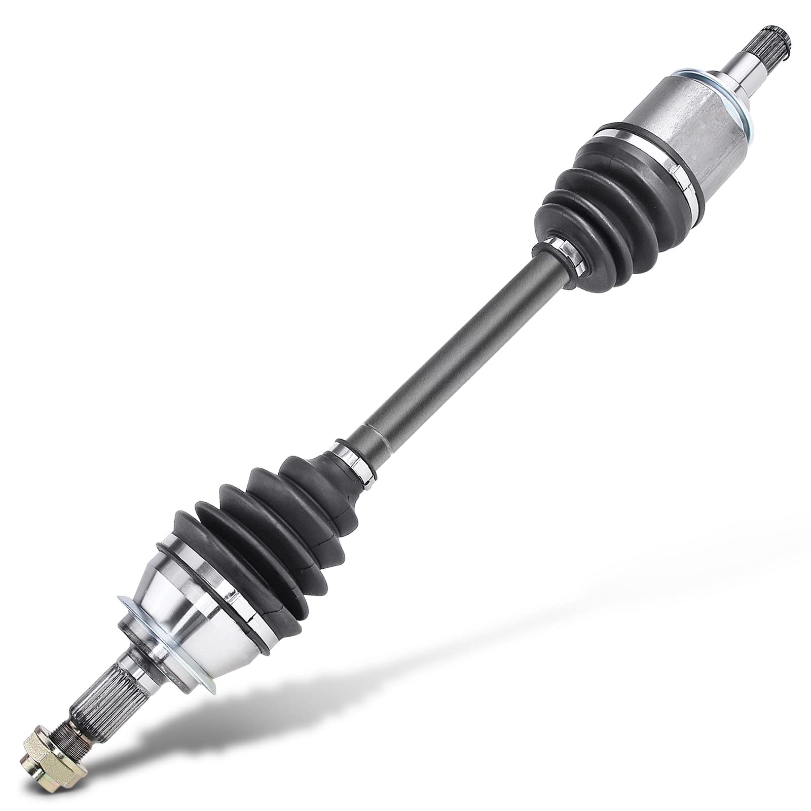 Frankberg Eje motriz Eje de transmisión Caja de cambios manual sin ABS Ring Eje delantero Izquierda Compatible con Min.i R50 R53 C.o.o.p.e.r One 2001-2006 Replace# 31607518237
