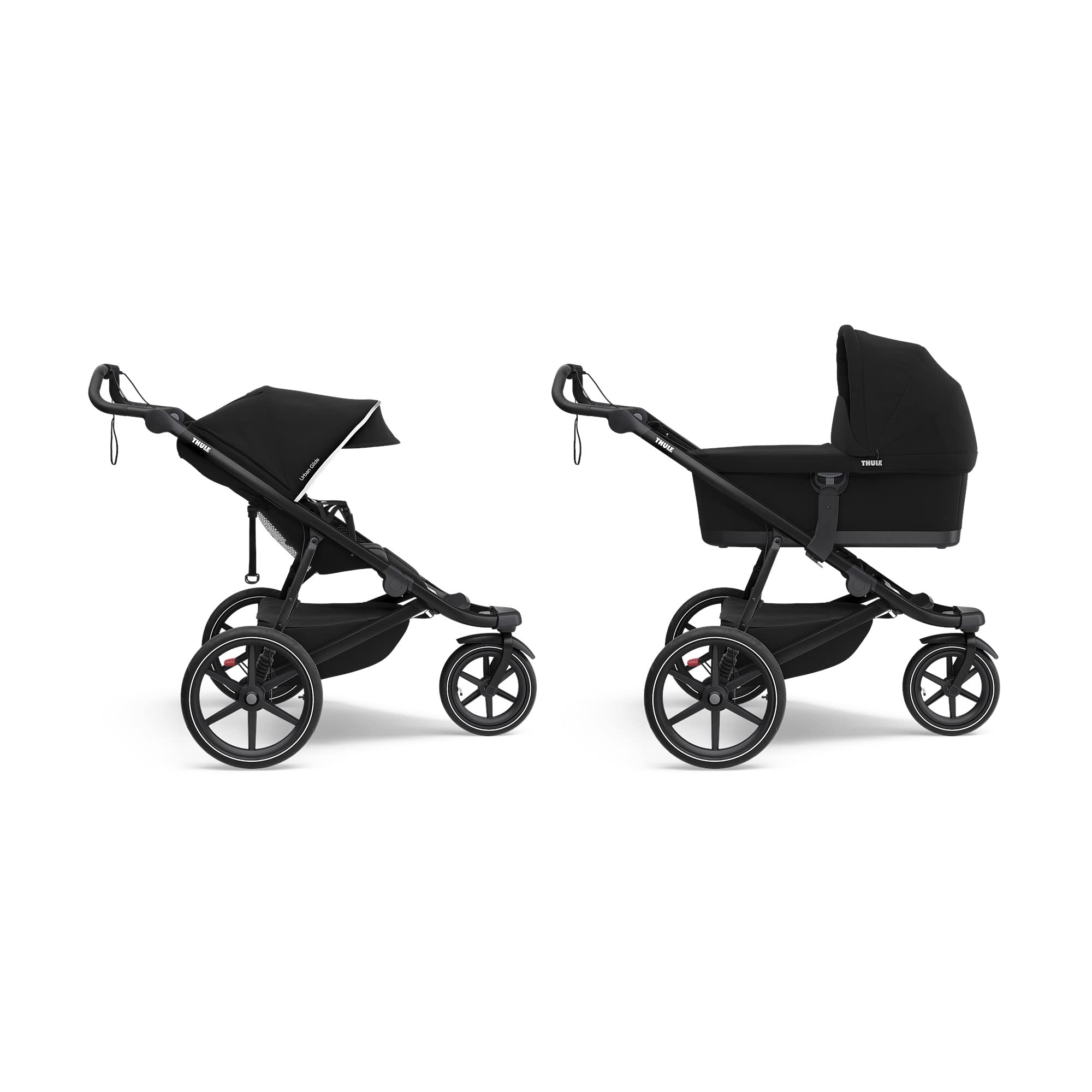 Thule Urban Glide Bassinet Jogging Stroller With Cradle Blu