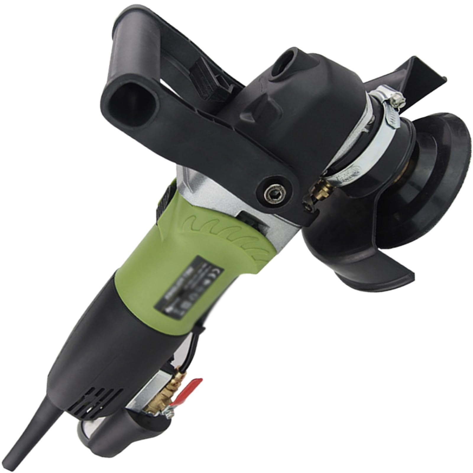 Sjyclaviger Electric Granite Polisher Grinder Buffer, 800w Electric Wet Stone Polisher, 6 Variable Speed Grinder Buffing Machine, 700~3000r/Min Variable Speed, For Granite, Tile, Cement Floor Lower-A