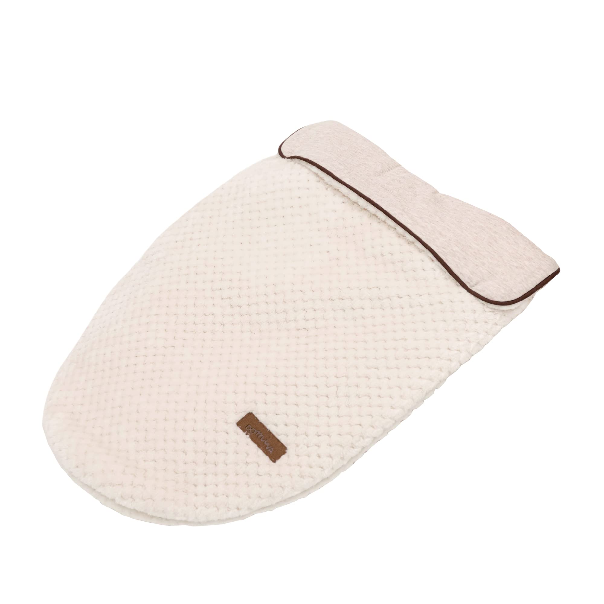 Domiva 2100051 - Cojín de Lactancia multifunción 4 en 1 Suave Nova Beige único cojín de 202 cm (40 x 75 x 22 cm)