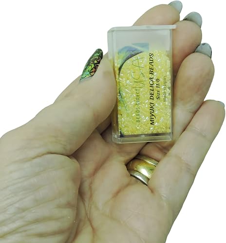 Miniatura 4 de Juego de 6 colores  2.12 oz  Miyuki Delica cuentas de vidrio tamaño 110  colección de primavera, DB055, DB072, DB057, DB147, DB053, DB070 en