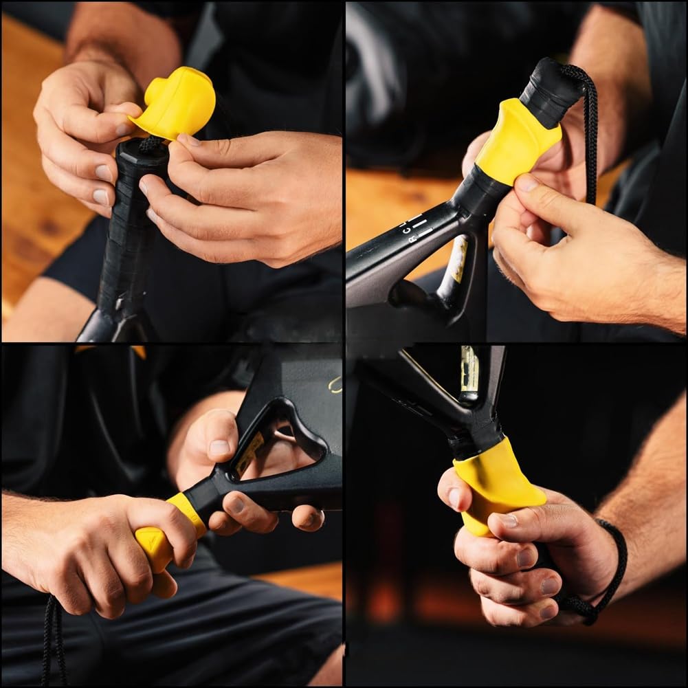 Corrector de Agarre para Raquetas de Tenis, Entrenador de Posición de la Mano para Jugadores de Pádel y Pickleball B