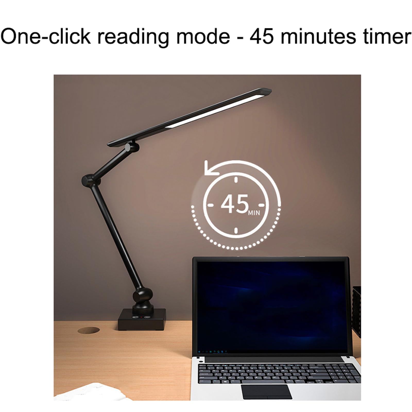 XANAYXWJ Lámparas de escritorio para grifo de cocina, lámpara de mesa con clip de luz nocturna LED, sala de estar, estudio, dormitorio, lámpara de noche, lámpara de mesa decorativa interior (tamaño en