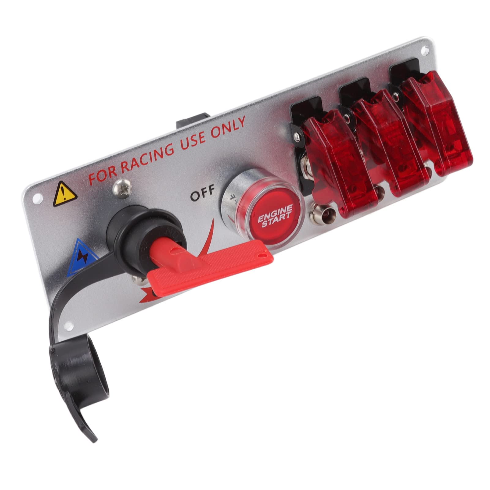 Panel de Interruptor de Encendido de Coche de Carreras de 12 V,