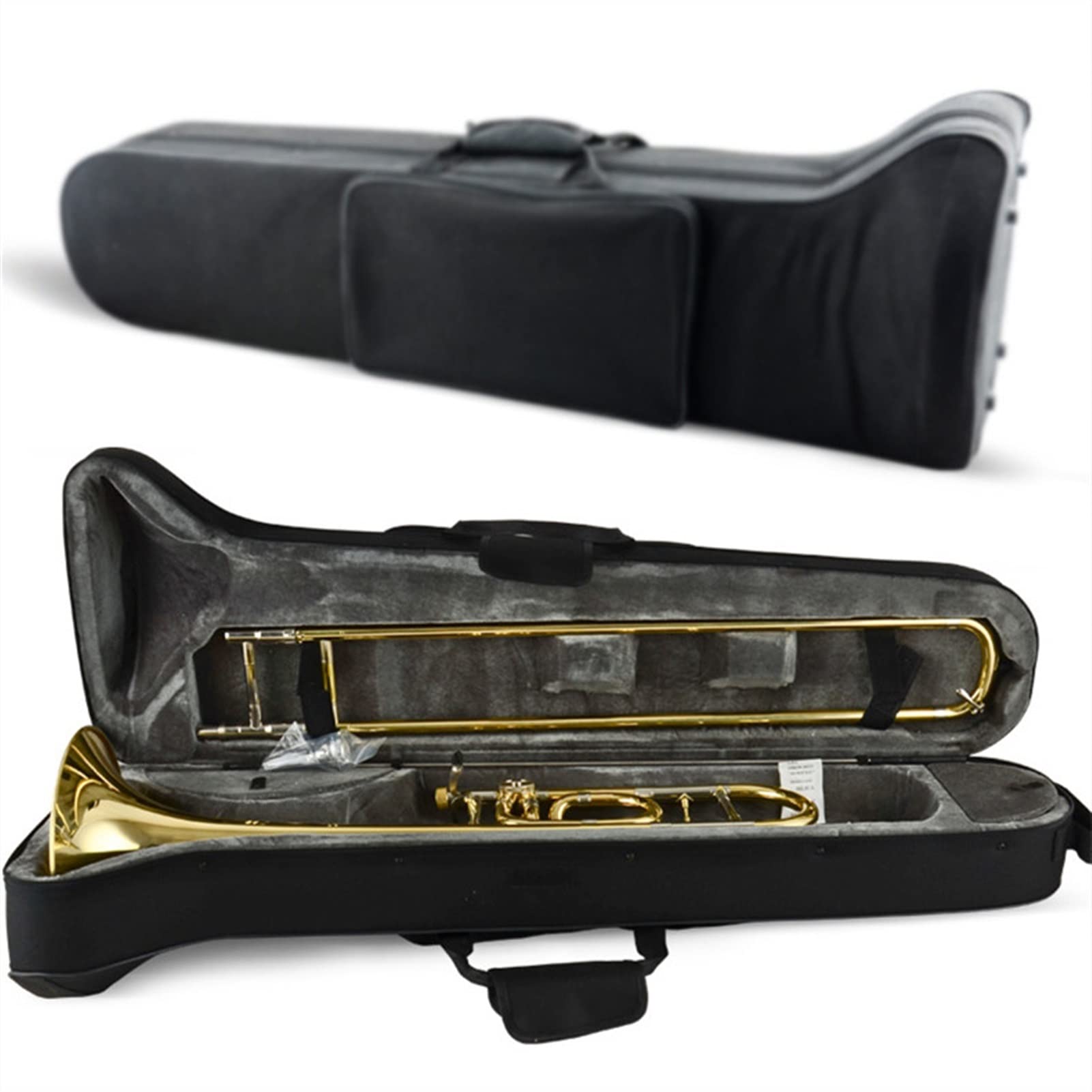 Tenor Transpozycja Puzon Bb-To-F Light Body Box Puzon Instrument muzyczny Zespół Instrumenty Do Zabawy