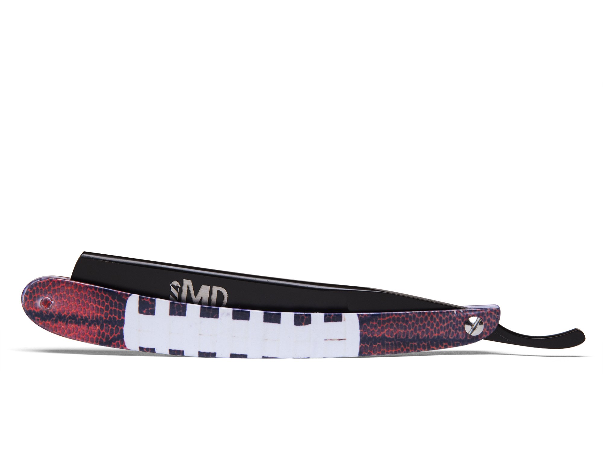 ~SHAVE READY~ MD Football Straight Razor (Black)