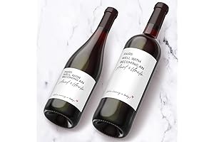 Aunt and Uncle Pregnancy Announcement Wine Labels