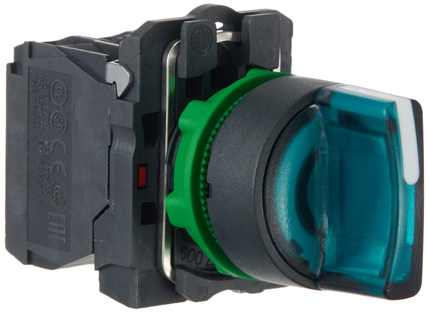 Commutateur SEL.LUM.VERDE 3 POS.FIJAS 230V bouton de commande vert à 3 positions