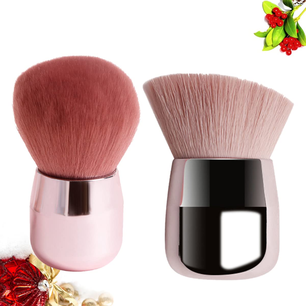 FRCOLOR 6pezzi Pennelli Per Trucco Design Funghi Pennello Per Blush e Polvere Multi-funzione Pennelli Comodi Per Make up e Cosmetici Per Uso Quotidiano e Professionale