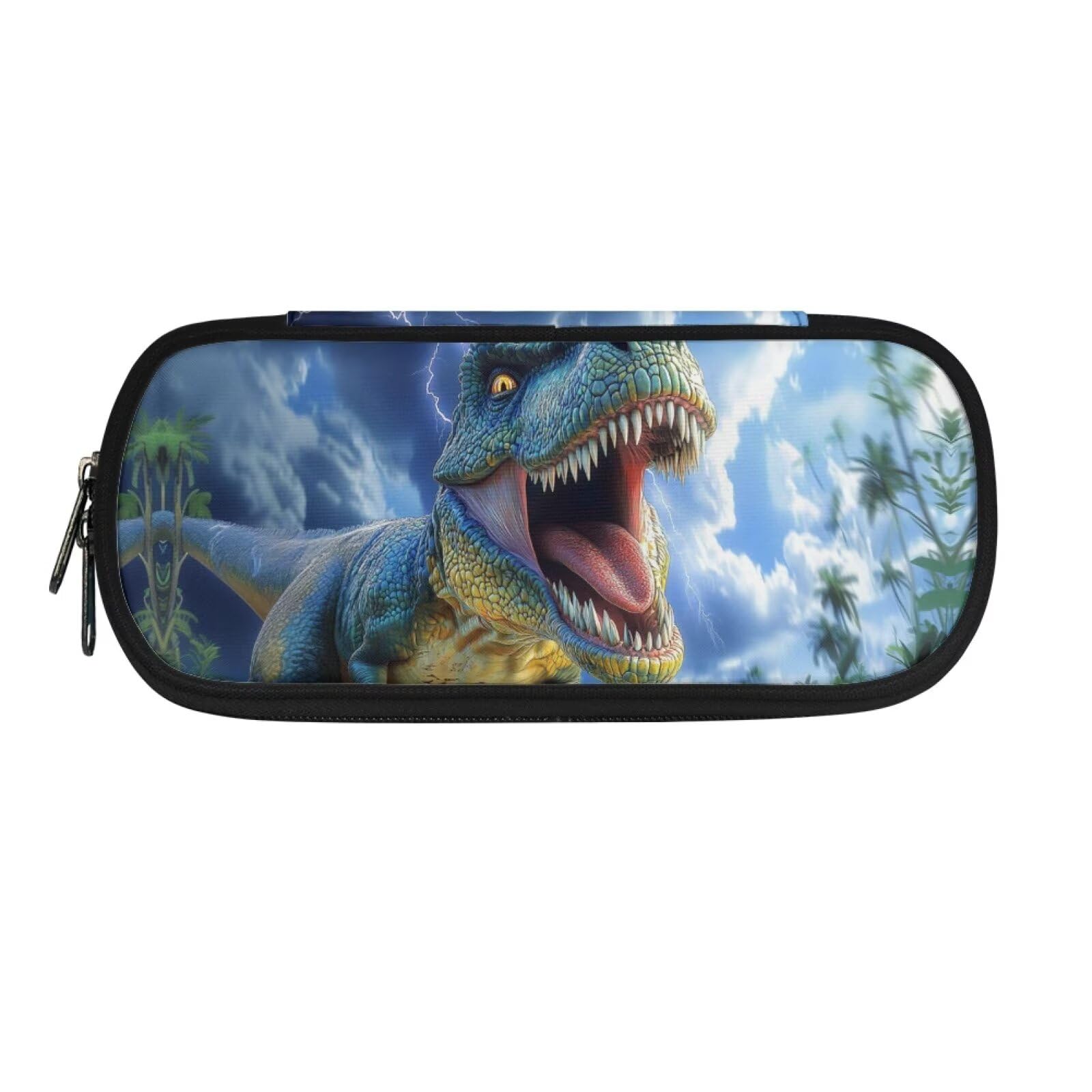 POLERO Dinosaur Pencil Case Boys Toddler Pen Holder Pencil Organiser Bags for Back to School — image 1