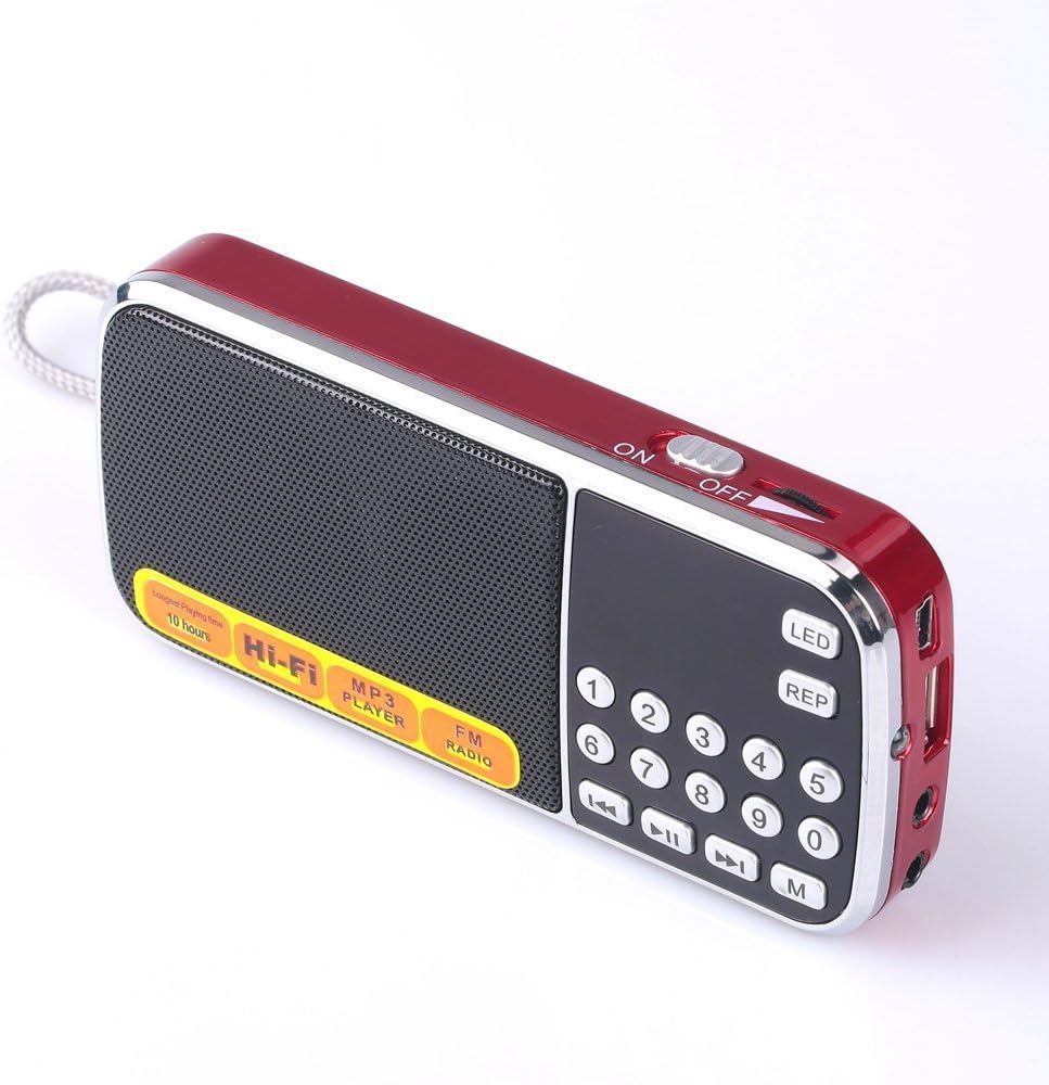 Mfine Portable Mini USB FM Radio Speaker Music Player Micro