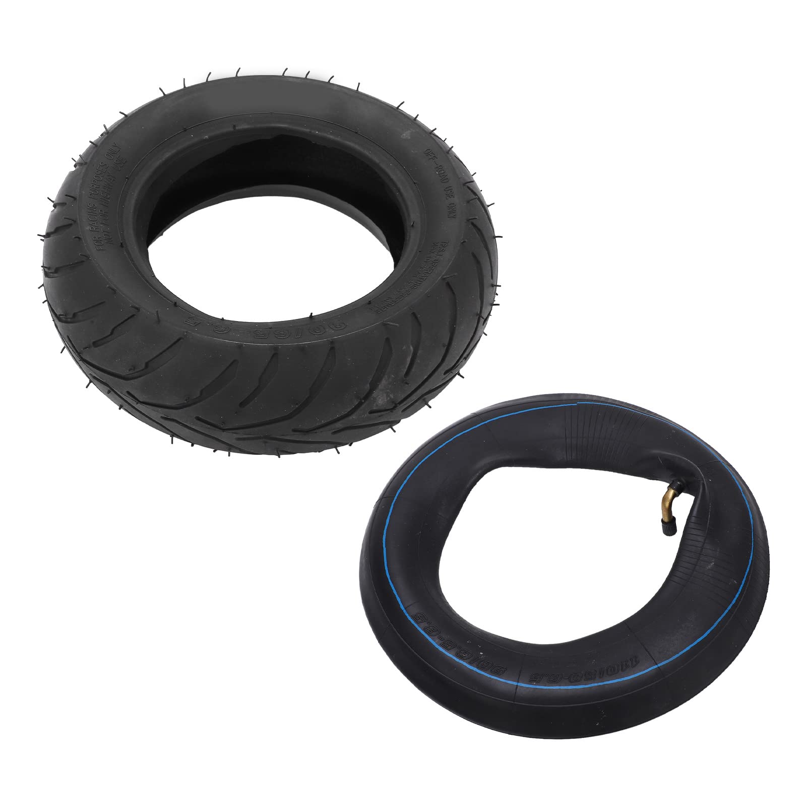 90/65-6.5 Tire, Butyl Rubber Inner Tube Set, Shock Absorption, for 49cc Mini Pocket Dirt Bike