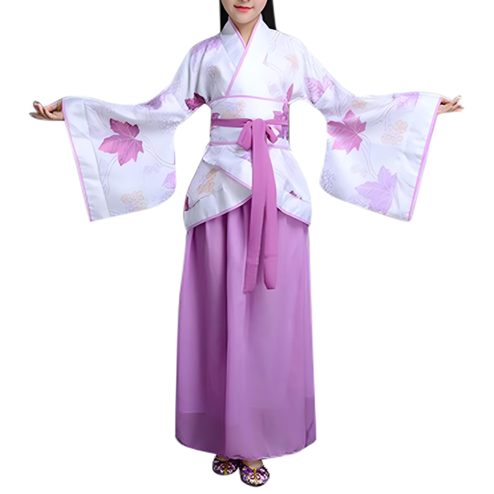Ancient Chinese Costume Kids Child Hanfu Dress Clothing Folk Dance Performance Girls Chinese Traditional Dress