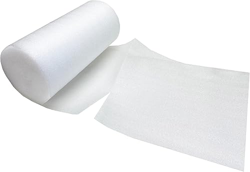 Miniatura 7 de La envoltura de espuma de 50 x 12 pulgadas protege el vidrio y los artículos frágiles con envoltura de espuma