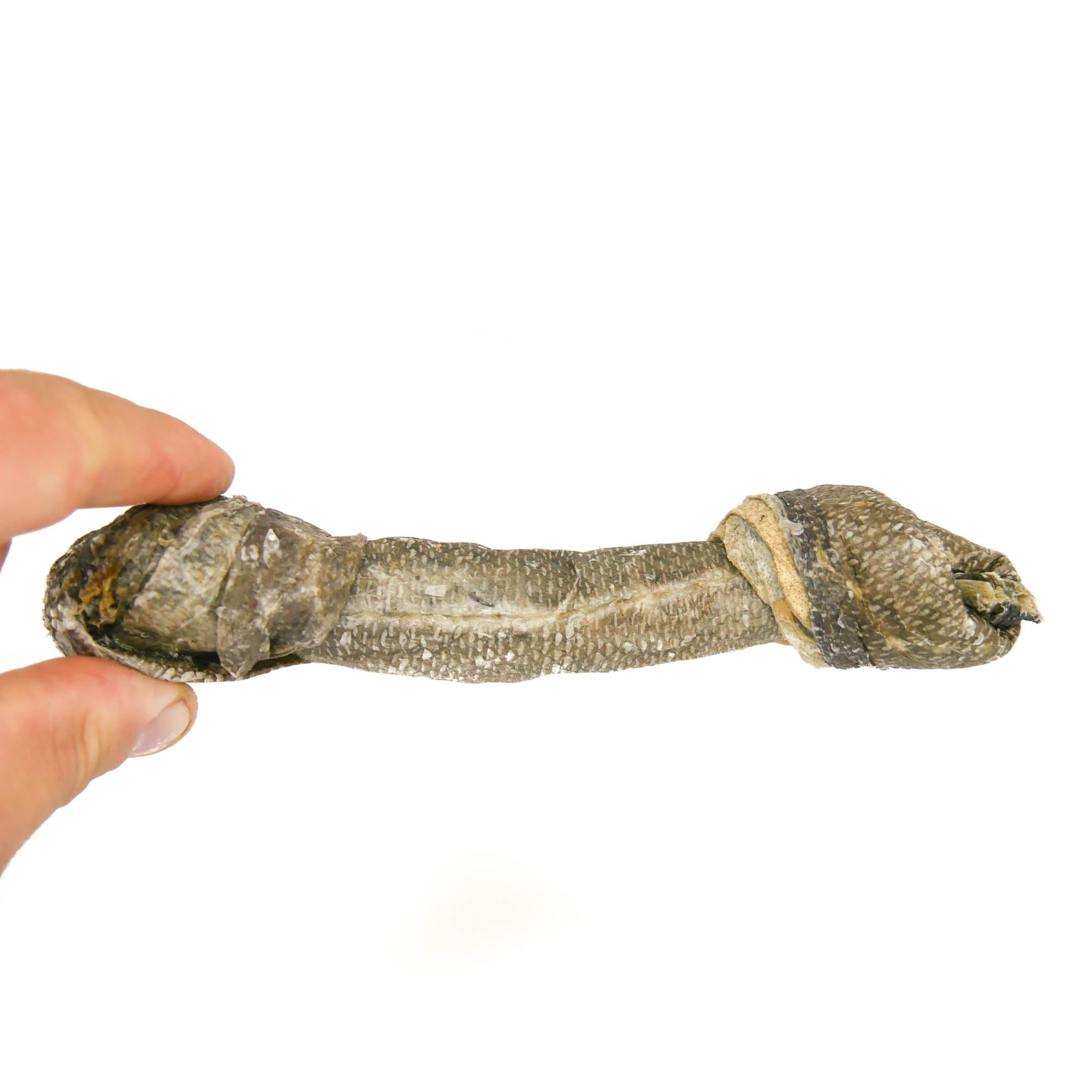 RF-Deer Kauspielzeug für Hunde Fisch Kabeljauhaut für Hund 1 kg - Kauknochen zur Natürliche Zahnpflege, Hundeleckerli Natürlich, Leckerlis, Welpenspielzeug, Hunde Kauartikel