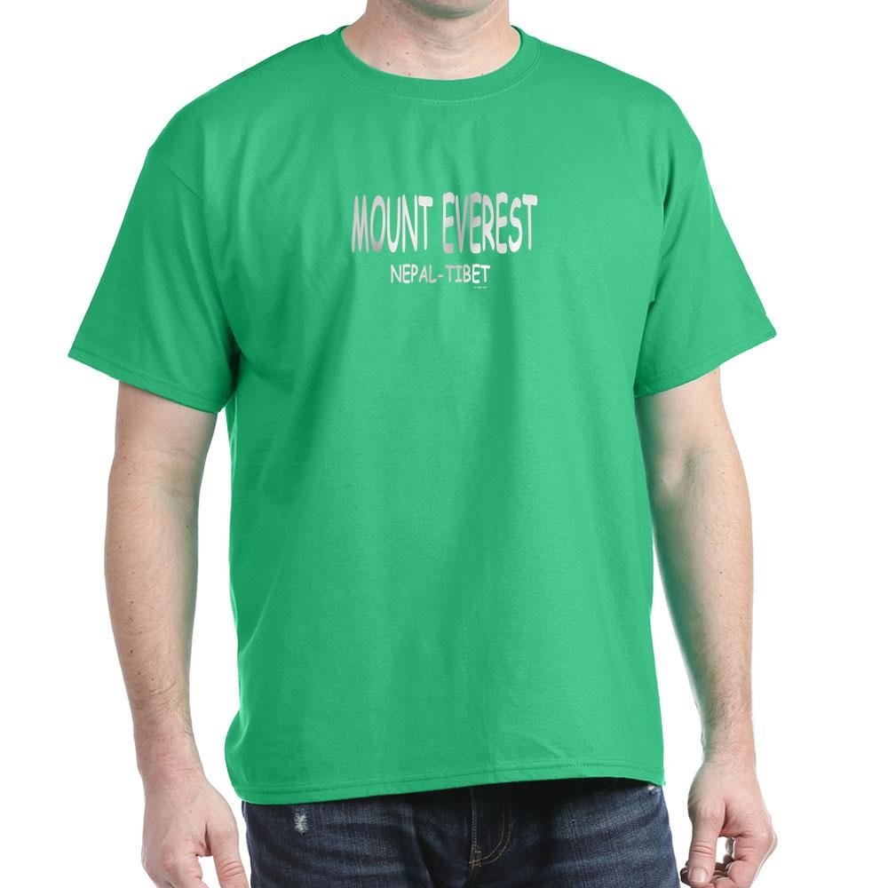 CafePressMount Everest Men's 100% Cotton, Classic Graphic Dark T-Shirt